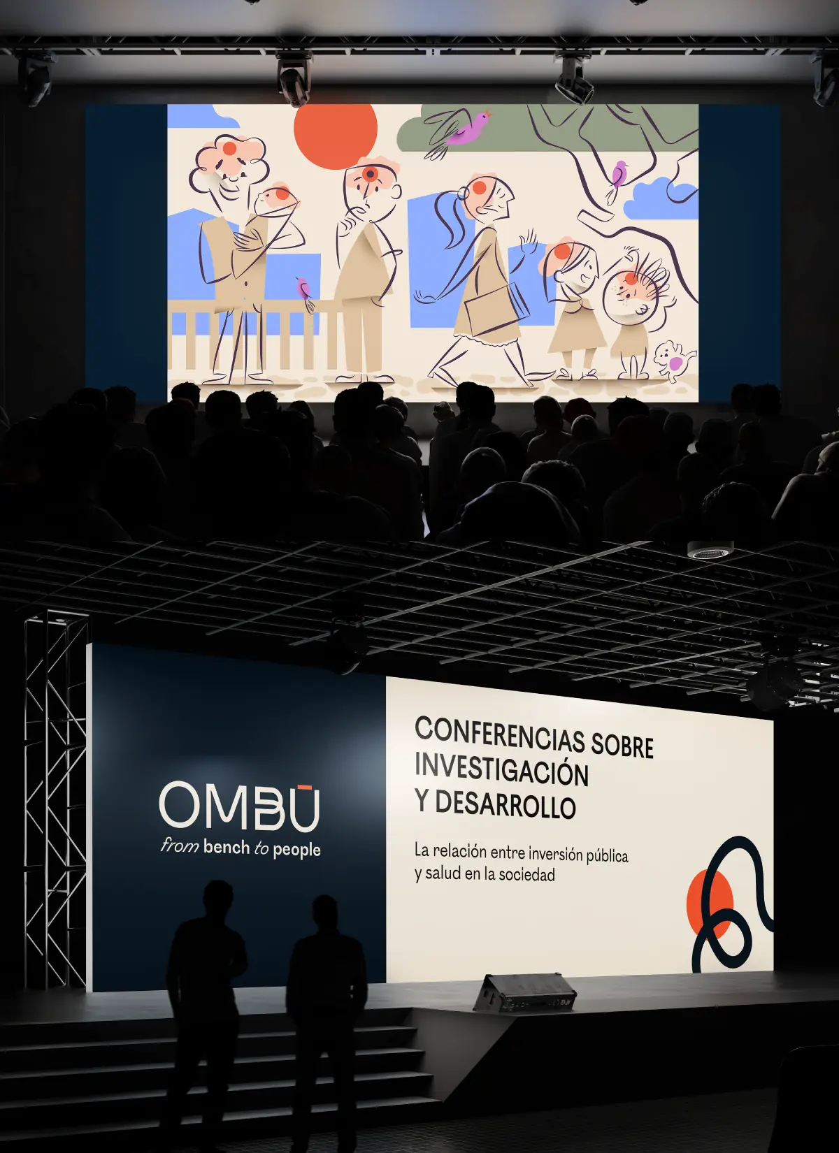 Aplicaciones de la identidad visual de Ombú